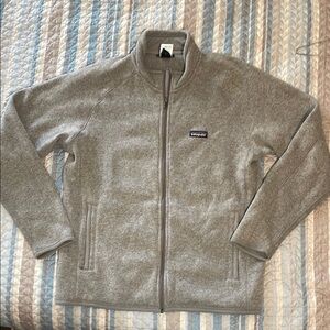 Patagonia Gray Lightweight Fleece Jacket